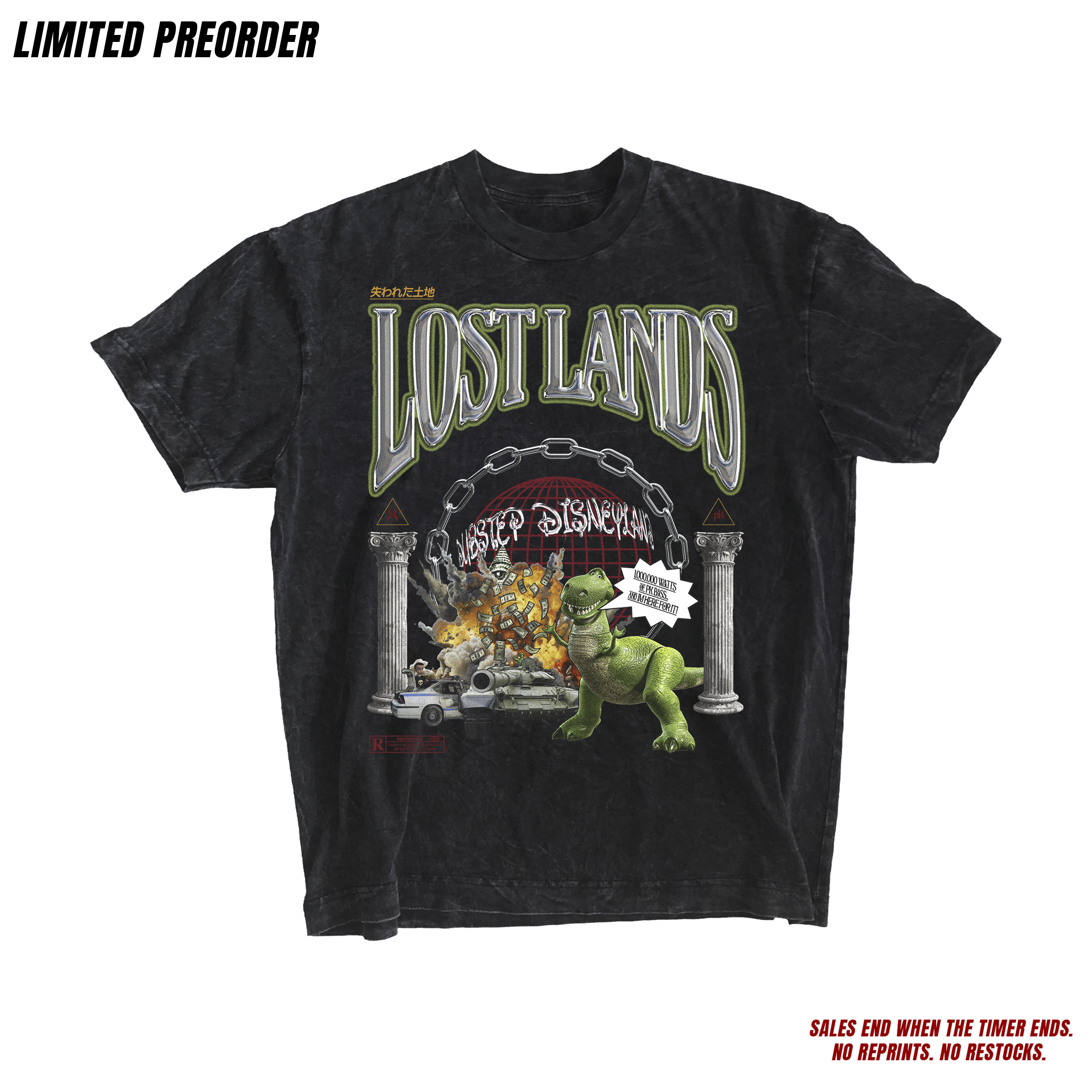 LOST LANDS T-SHIRT – LOST SINCE SOUNDCHECK™